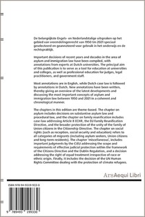 Rechtspraak vreemdelingenrecht 1950-2021 achterzijde