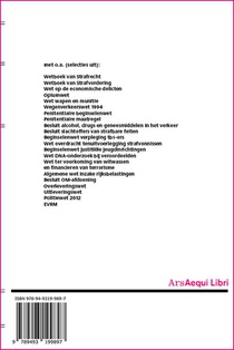Strafrecht & strafvordering 2023/2024 achterzijde