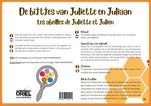 De bijtjes van Juliette en Juliaan kamishibai vertelplaten achterkant