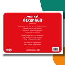 Naar het ziekenhuis kamishibai vertelplaten achterzijde