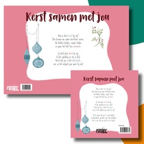 Kerst samen met jou kamishibai vertelplaten + boek achterkant