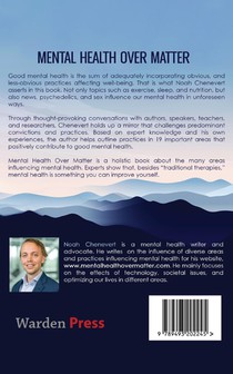 Mental Health over Matter achterzijde