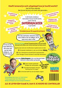 Superkrachten voor je hoofd achterzijde