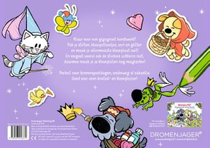 Gigagroot kleurboek Sprookjes achterzijde
