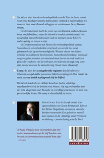 4-pak Exodus + Leviticus + Numeri + Deuteronomium achterzijde