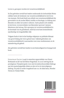 2-pak De kracht van de Tora + Een gebroken wereld heel maken achterzijde