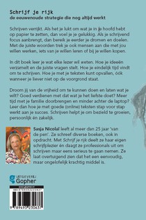 Schrijf je rijk achterzijde