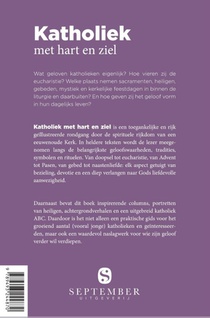 Katholiek met hart en ziel achterzijde