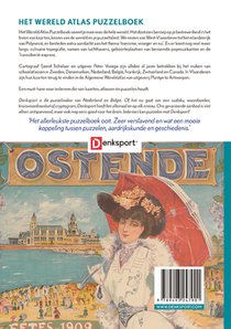 Denksport - Het Wereld Atlas Puzzelboek (BE) achterzijde