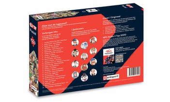 Denksport - Top2000 legpuzzel achterkant