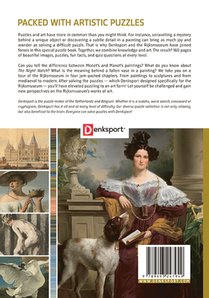 Denksport - The Rijksmuseum Puzzle book (English) achterzijde