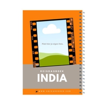 Reisdagboek India achterkant