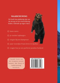 Reisdagboek Canada achterzijde