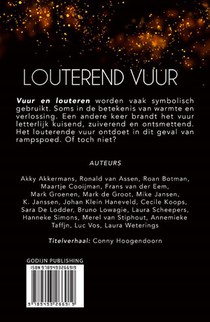 Louterend vuur achterzijde