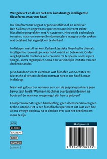 Filosoferen met AI achterzijde