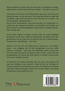 De balanceeract die geloven heet achterzijde
