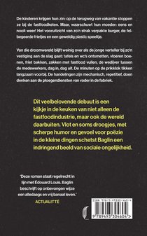 Werken voor de kost achterzijde