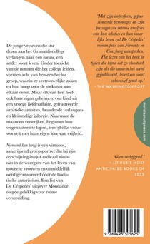 Niemand kan terug achterzijde