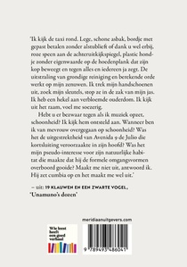 19 klauwen en een zwarte vogel achterzijde