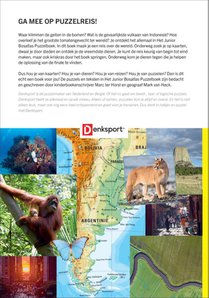 Het Junior Bosatlas Puzzelboek achterzijde