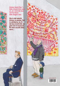 Anton yn it museum achterzijde