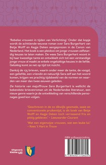 Historie van mejuffrouw Sara Burgerhart achterzijde