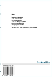 Aanbestedingsrecht achterzijde