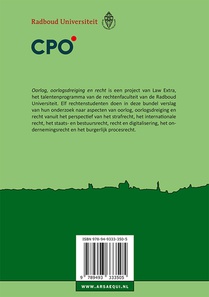Oorlog, oorlogsdreiging en recht achterzijde