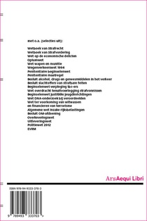 Strafrecht & strafvordering achterzijde