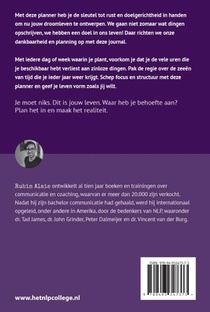 Doelenplanner achterzijde