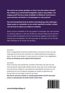 Het Communicatie Boek achterzijde
