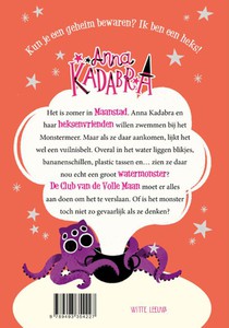 Anna Kadabra - Een monster in het bad achterzijde