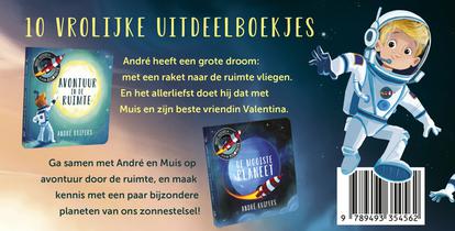 De kleine astronauten - uitdeelboekjes achterzijde