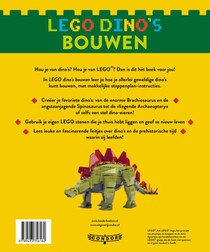 LEGO dino's bouwen achterzijde