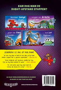 Dog Man 12 - Dog Man: Redder in rood achterzijde