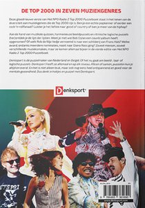 Het Top 2000 Puzzelboek achterzijde