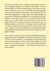 Je wordt zelf niet wit door anderen zwart te maken achterzijde