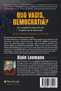 Quo vadis, democratia? achterzijde