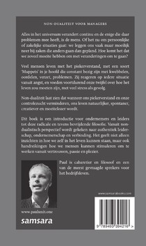 Non-dualiteit voor managers achterzijde