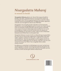 Nisargadatta Maharaj in woord en beeld achterzijde