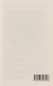 Chaotisch denken voor gevorderden achterzijde