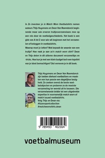 Zo investeer je in match worn voetbalshirts achterzijde