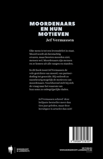Moordenaars en hun motieven achterzijde