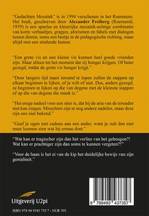 Gedachten mozaïek achterzijde