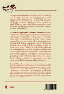 Wat doe jij tussen 12:00 en 14:00? achterzijde