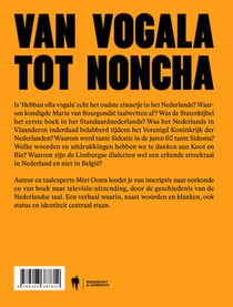 Van vogala tot noncha achterzijde
