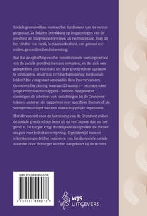 Proeve van een herziening van de Grondwet: Sociale Grondrechten achterzijde