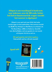 Hitquiz - zomereditie achterzijde