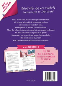 Mijn adventboek - Een betoverend kerstfeest achterzijde