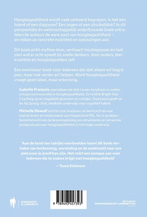 Hoogbegaafd opgroeien achterzijde